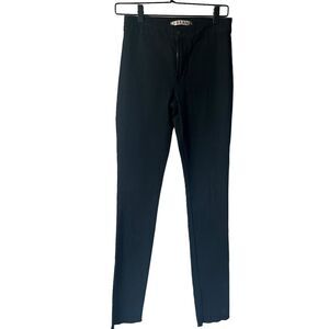 J Brand black tea style# 10010265 skinny straight ankle pants